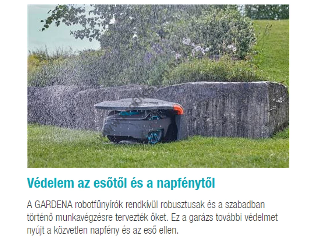 Gardena  Robotfűnyíró ház SILENO city / SILENO life robotfűnyíróhoz -15020-20