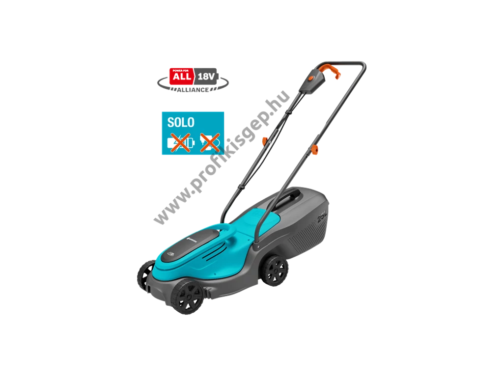 Gardena PowerMax 30/18V P4A akkumulátoros fűnyíró, 30 cm, 18V akku és töltő nélkül