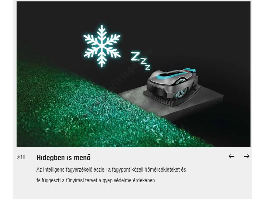 Gardena SILENO life 1500 robotfűnyíró, 18V, 2Ah, 1500m2, 250 méter telepítő huzal,  GARDENA Bluetooth® App