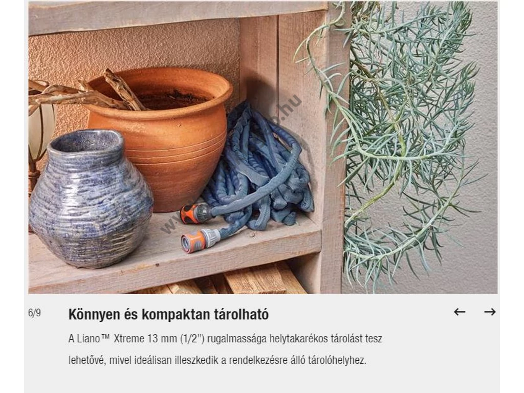Gardena Liano™ Xtreme Textil locsolótömlő készlet (1/2'), 15 m