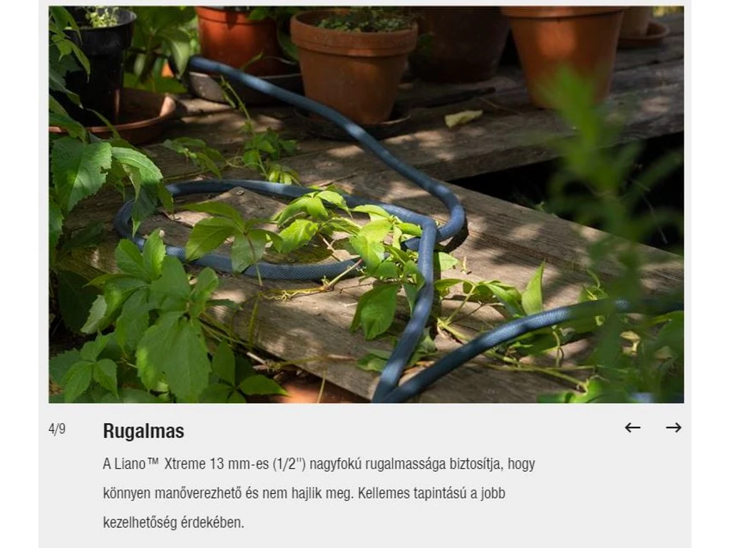 Gardena Liano™ Xtreme Textil locsolótömlő készlet (1/2'), 15 m