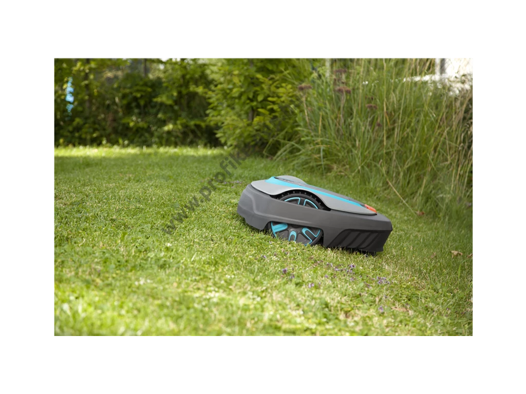 Gardena Smart SILENO city 500 robotfűnyíró , 18V, 2Ah, 500m2, 150 méter telepítő huzal, GARDENA smart system App