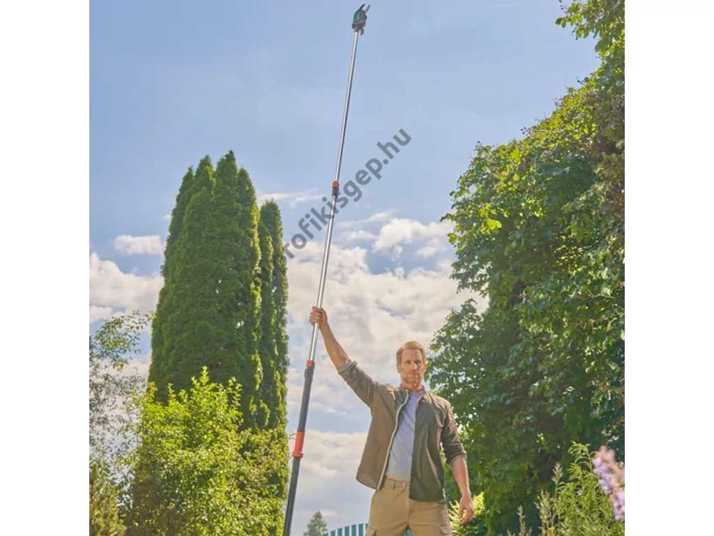 Gardena StarCut pro L teleszkópos magassági ágvágó olló, mellévágó, 175-400cm, 32mm ágátmérőig