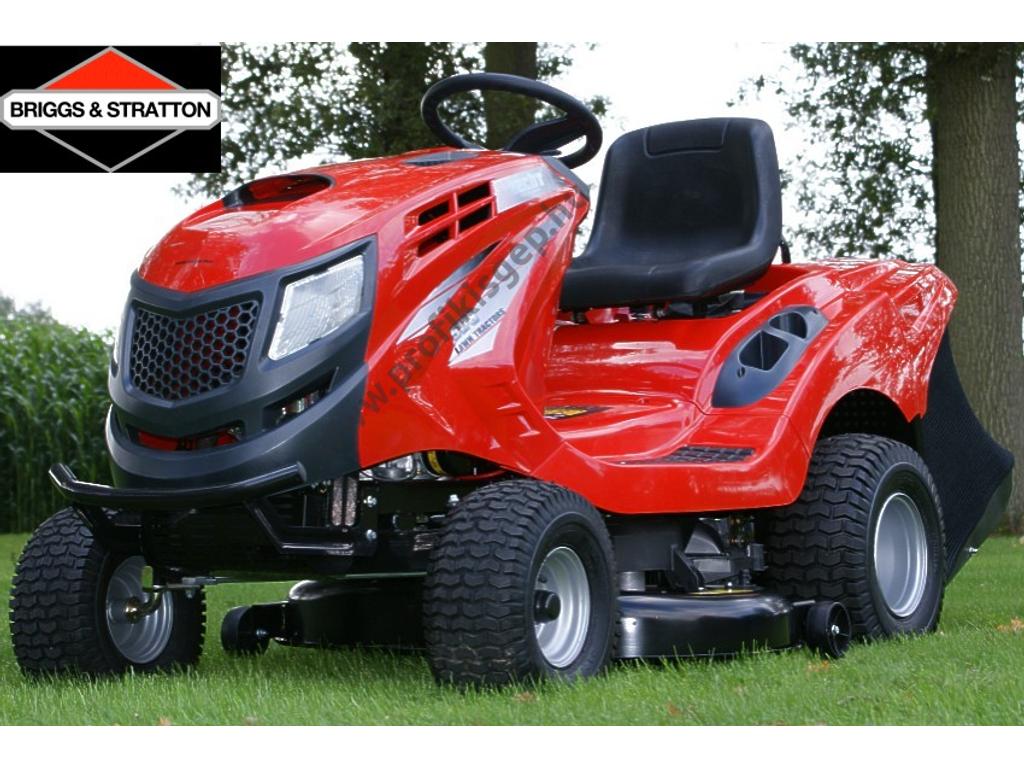 HECHT 5227 fűgyűjtős fűnyíró traktor hidrosztatikus meghajtással, 102cm, Briggs 724cm3, - ÖSSZESZERELVE ÉS HASZNÁLATRA KÉSZEN SZÁLLÍTJUK!