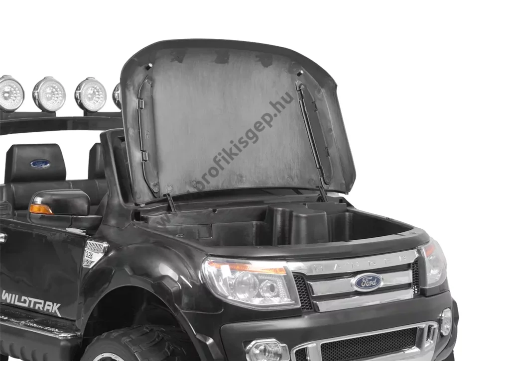 HECHT FORD RANGER BLACK Akkumulátoros kisautó gyerekeknek, 12V, 10Ah, 3-8 éves korig, Max: 35kg ,távírányítóval