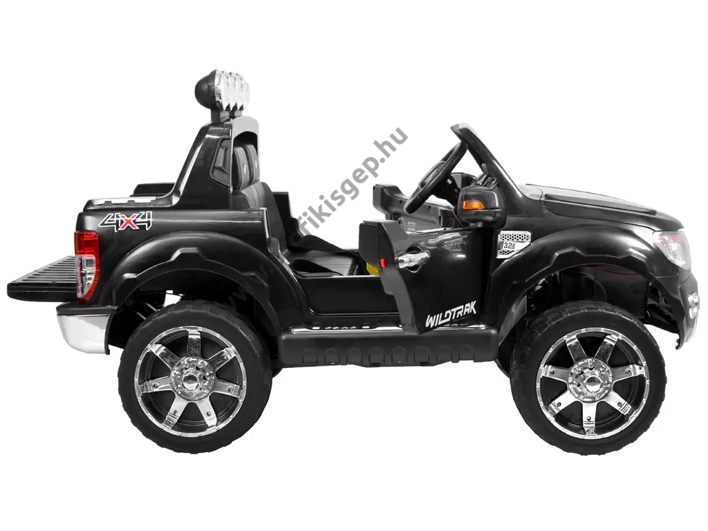 HECHT FORD RANGER BLACK Akkumulátoros kisautó gyerekeknek, 12V, 10Ah, 3-8 éves korig, Max: 35kg ,távírányítóval