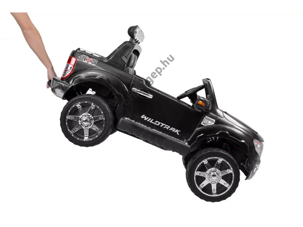 HECHT FORD RANGER BLACK Akkumulátoros kisautó gyerekeknek, 12V, 10Ah, 3-8 éves korig, Max: 35kg ,távírányítóval