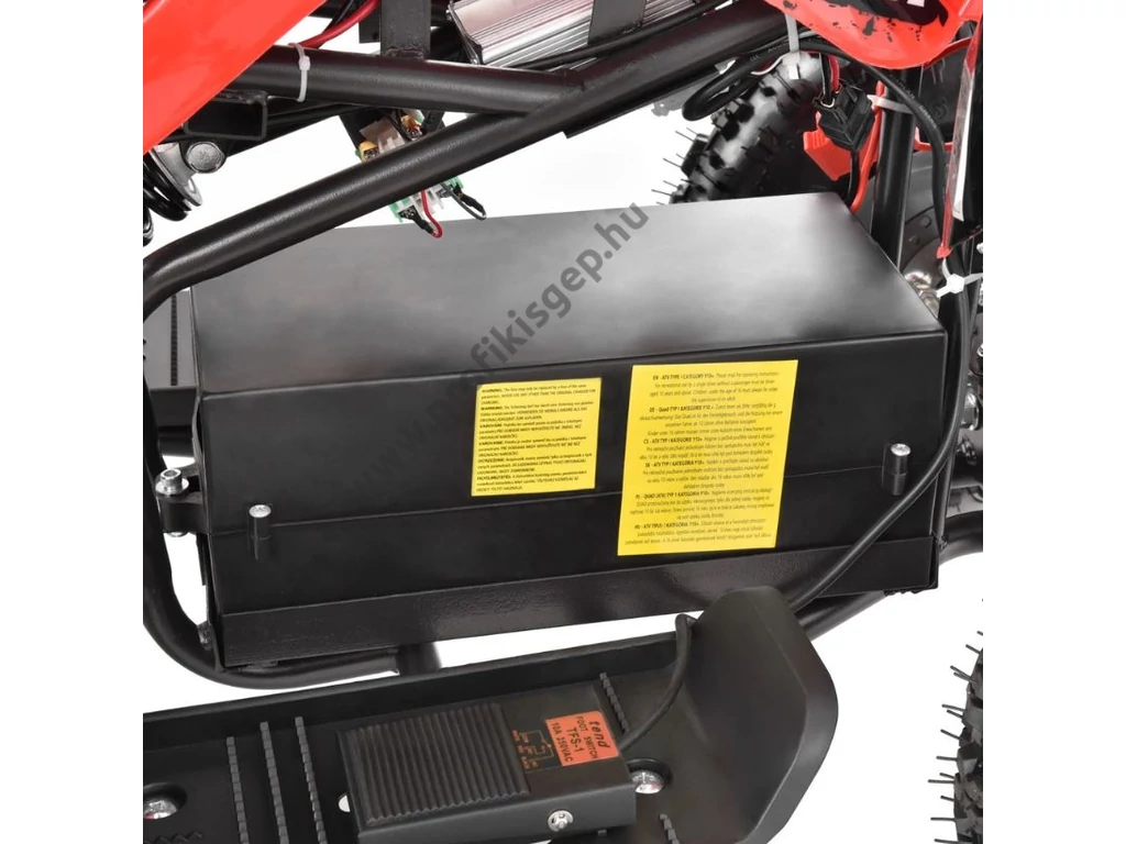 HECHT 54800 akkumulátoros quad gyerekeknek, 36V, 12Ah, 800W, Max: 65 kg