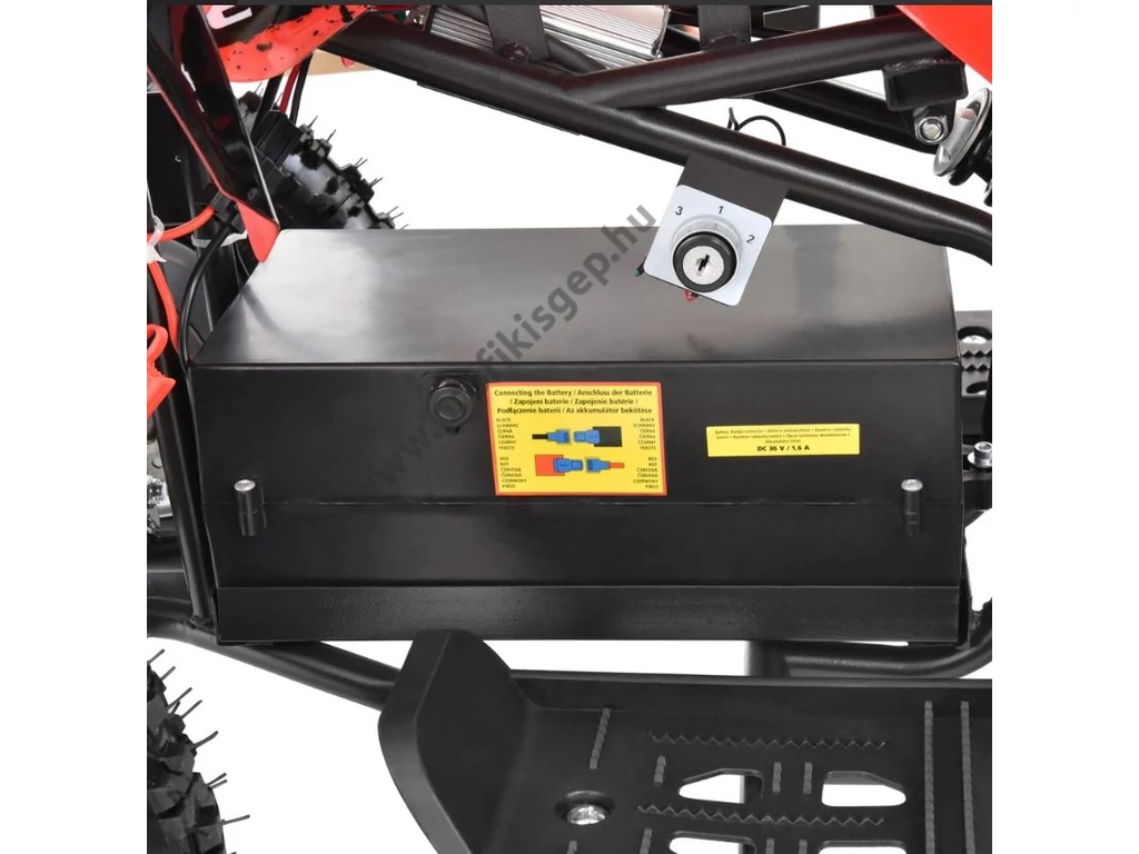 HECHT 54800 akkumulátoros quad gyerekeknek, 36V, 12Ah, 800W, Max: 65 kg