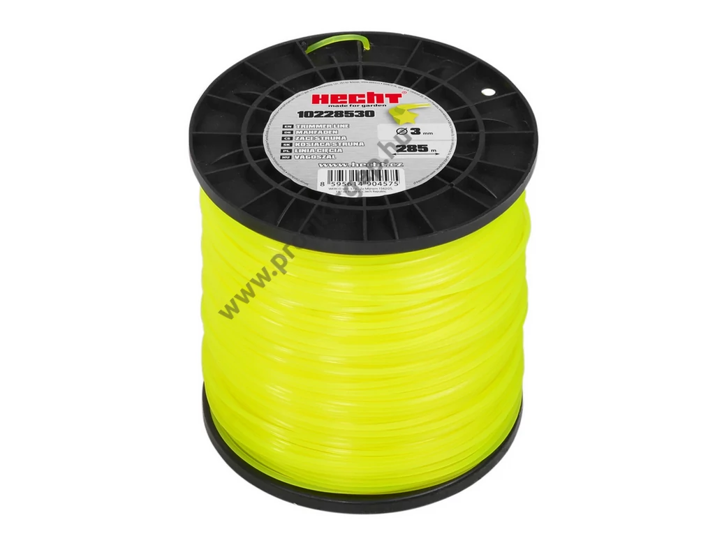 HECHT 10228530 bozótvágó damil, vágószál, 3,0mmx285 méter, csillag