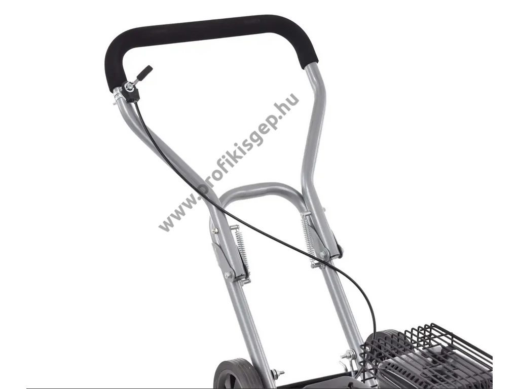 HECHT 1111 lapvibrátor, Motor: Loncin 196cm3, 11kN, 53x37cm, 63kg, szállítókerék, gumilap