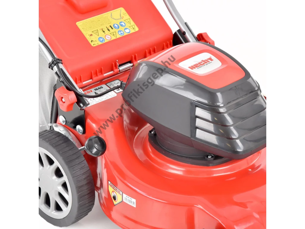 HECHT 1640 Elektromos fűnyíró, 40cm, 1600W, fém ház, indukciós aszinkron motor