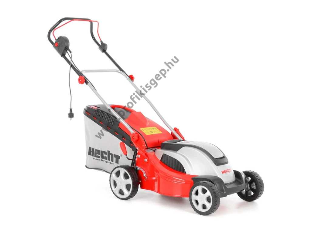 HECHT 1641 Elektromos fűnyíró, 41cm, 1600W, fém ház, ékszíjas turbó motor