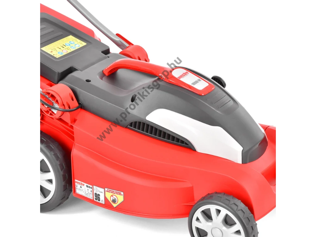 HECHT 1844 Elektromos fűnyíró, 42cm, 1800W, ékszíjas turbó motor
