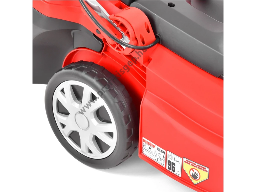 HECHT 1844 Elektromos fűnyíró, 42cm, 1800W, ékszíjas turbó motor