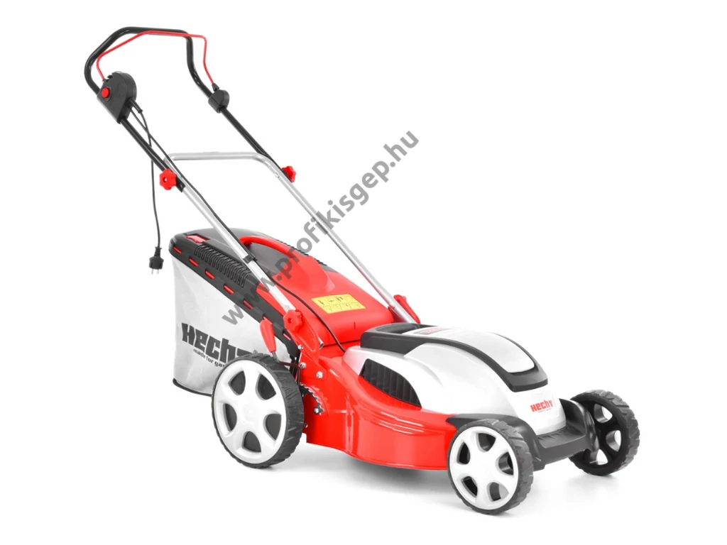 HECHT 1845 Elektromos fűnyíró, 46cm, 1800W, fém ház, ékszíjas turbó motor