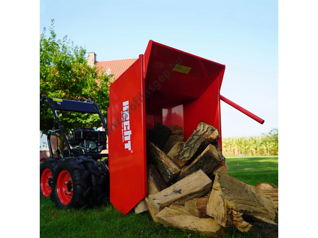 HECHT 2650 benzinmotoros szállító, Loncin 196cm3, 3 előre, 1 hátra, 2+2 kerék elől, Max: 500kg-ig,