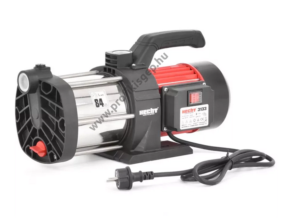 HECHT 3133 elektromos felszíni vízszivattyú, 1300W, 5400l, 5.5bar, 5 lépcsős