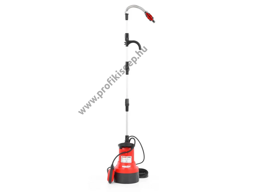 HECHT 3350 elektromos felszíni vízszivattyú, 350W, 3000l, hordóürítő szivattyú