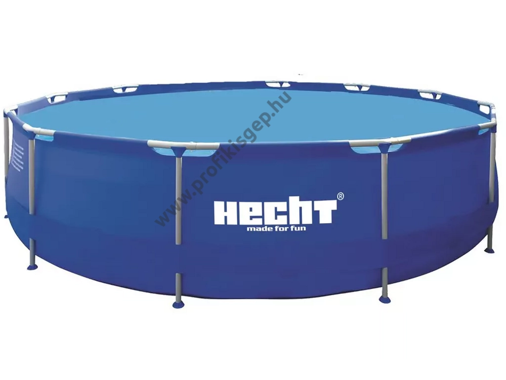 HECHT 3476 BLUESEA fémvázas medence, öntartó, 300x76 cm, 4383 liter, szűrő nélkül