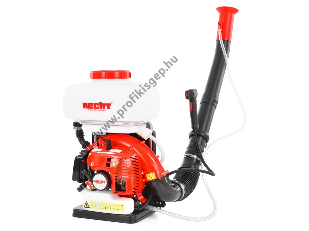 HECHT 443 Benzinmotoros permetező, 2 ütemű, 43cm3, 2.2Le, tartály: 14 liter, segédszivattyúval