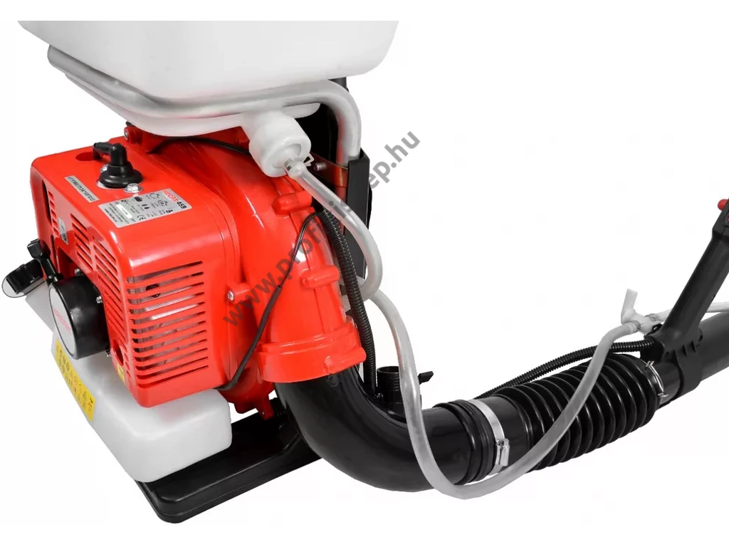 HECHT 459 Benzinmotoros permetező, 2 ütemű, 59,2cm3, 2.5Le, tartály: 14 liter, segédszivattyúval