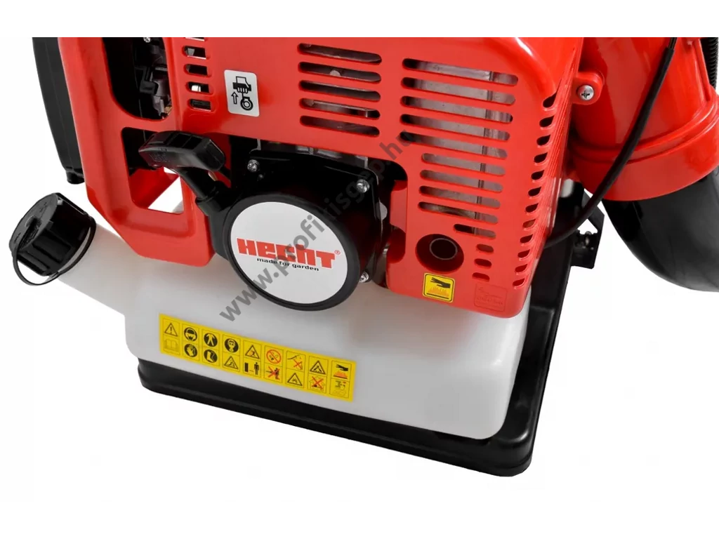 HECHT 459 Benzinmotoros permetező, 2 ütemű, 59,2cm3, 2.5Le, tartály: 14 liter, segédszivattyúval