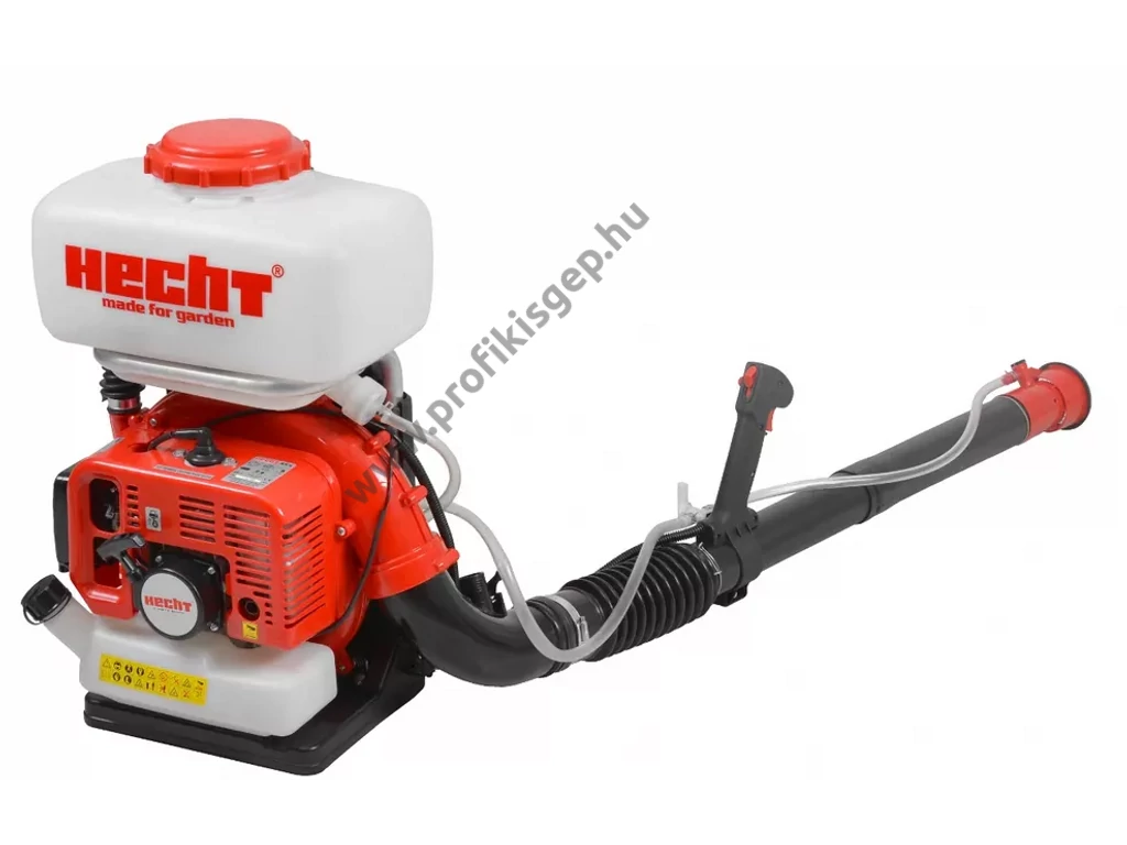 HECHT 459 Benzinmotoros permetező, 2 ütemű, 59,2cm3, 2.5Le, tartály: 14 liter, segédszivattyúval