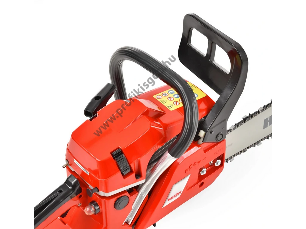 HECHT 50 Benzinmotoros láncfűrész, 50 cm3, 2.9 Le, lánc 325"-1.5-66 szem, vezető 40cm