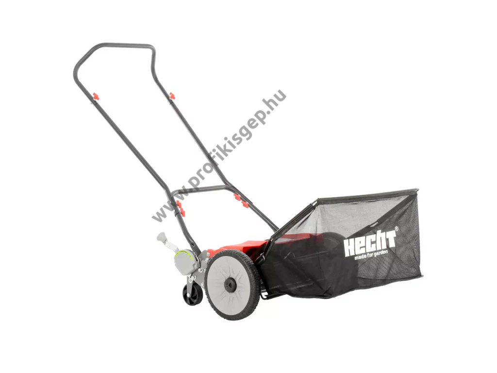 HECHT 514 PROFI hengerkéses suhanó fűnyíró 46 cm, fűgyűjtővel