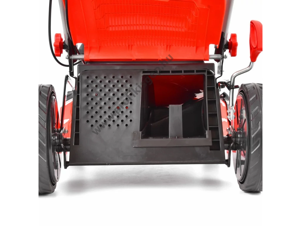 HECHT 551 SX 5IN1 Benzinmotoros önjáró fűgyűjtős fűnyíró, 51cm, OHV 175cm3, oldalkidobó, mulcsbetét, csapágyazott kerék