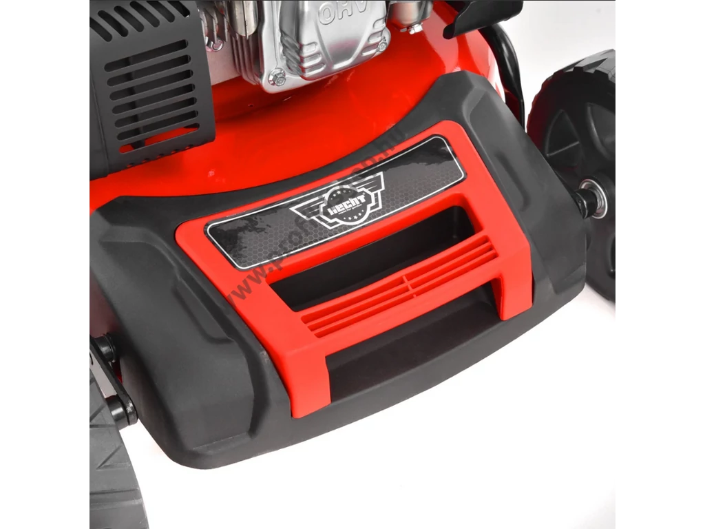 HECHT 554SX 5IN1 Benzinmotoros önjáró fűgyűjtős fűnyíró, 53cm, OHV 224cm3, oldalkidobó, mulcsbetét