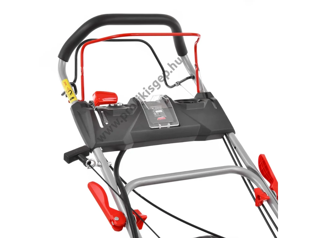 HECHT 554SX 5IN1 Benzinmotoros önjáró fűgyűjtős fűnyíró, 53cm, OHV 224cm3, oldalkidobó, mulcsbetét