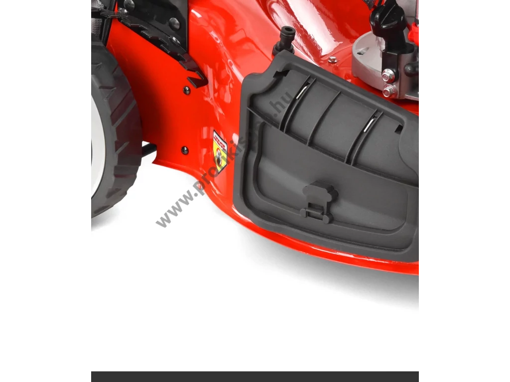 HECHT 554SX 5IN1 Benzinmotoros önjáró fűgyűjtős fűnyíró, 53cm, OHV 224cm3, oldalkidobó, mulcsbetét