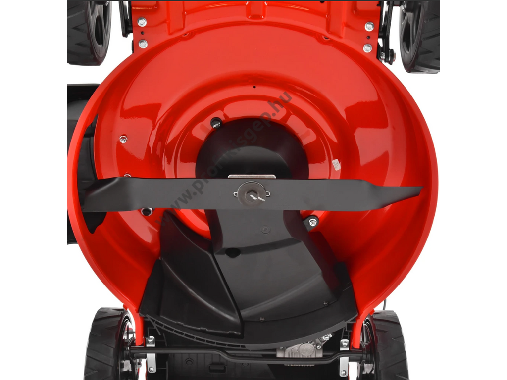 HECHT 554SXE 5IN1 Benzinmotoros önjáró fűgyűjtős fűnyíró, 53cm, OHV 224cm3, Önindító, oldalkidobó, mulcsbetét, csapágyazott kerék