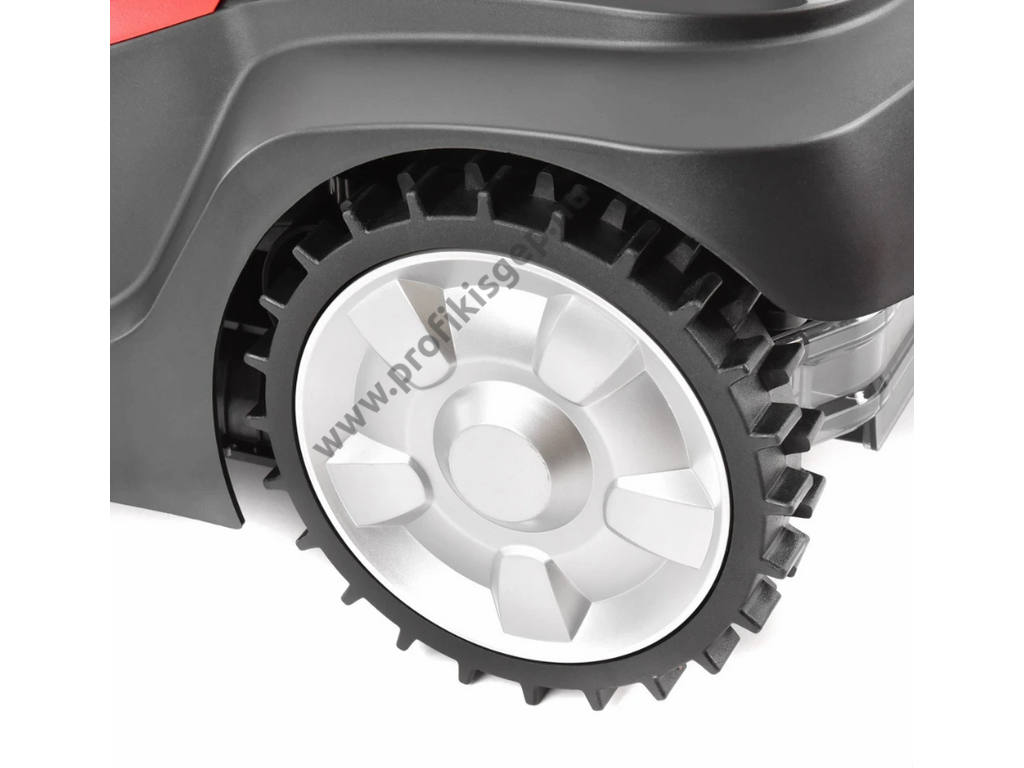 HECHT 5608 fűnyíró robot, 20V, 2,5Ah, 800m2, 130 méter telepítő huzal