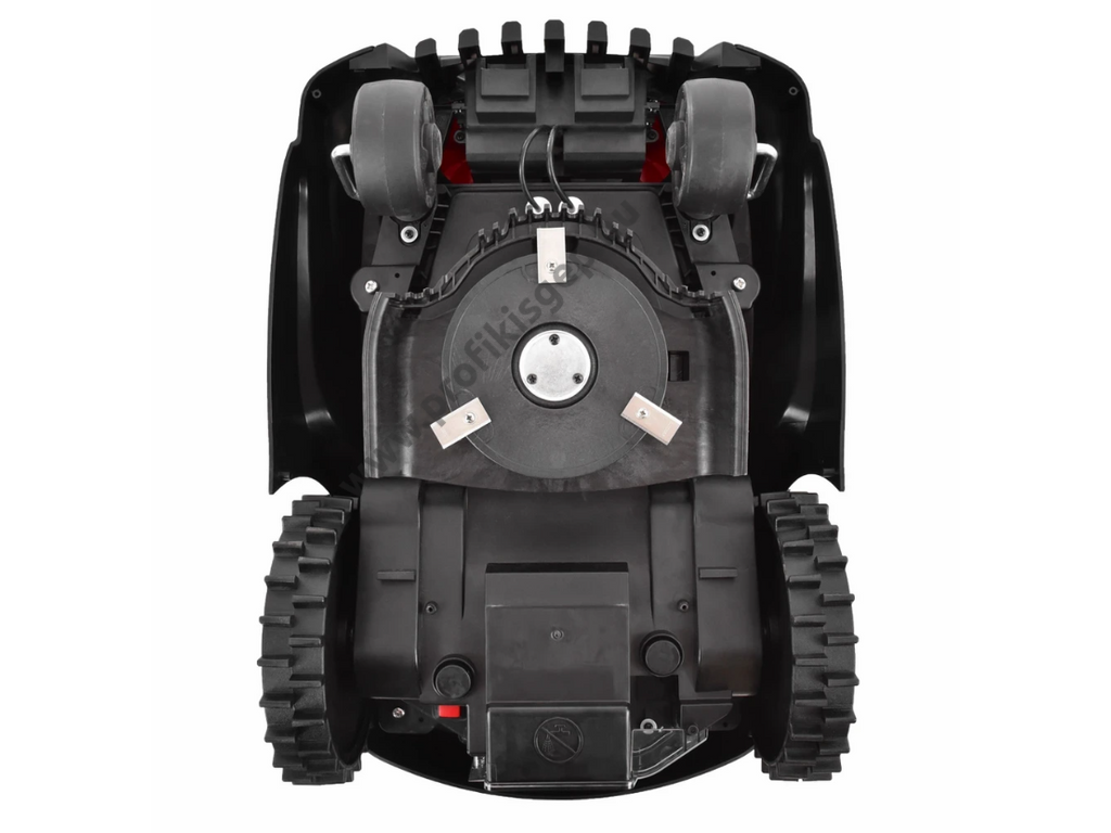 HECHT 5612 fűnyíró robot, 20V, 5Ah, 1200m2, 200 méter telepítő huzal
