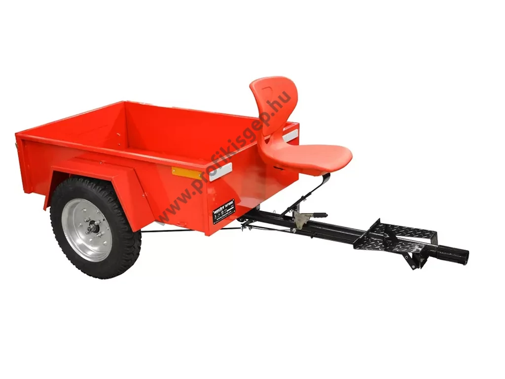 HECHT 57100 utánfutó, max: 400kg, HECHT 7100 kapálógéphez, rotációs kapához