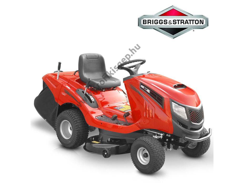 HECHT 5927 fűgyűjtős fűnyíró traktor hidrosztatikus meghajtással, 112cm, Briggs 724cm3 - ÖSSZESZERELVE ÉS HASZNÁLATRA KÉSZEN SZÁLLÍTJUK!