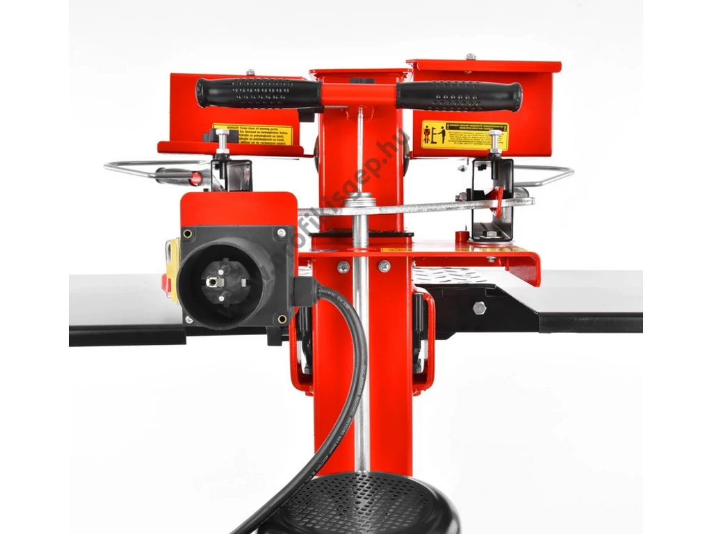 HECHT 6070 álló rönkhasító, 7 tonna, 230V, 3000W, hossz: 55cm-ig, kereszthasító külön rendelhető