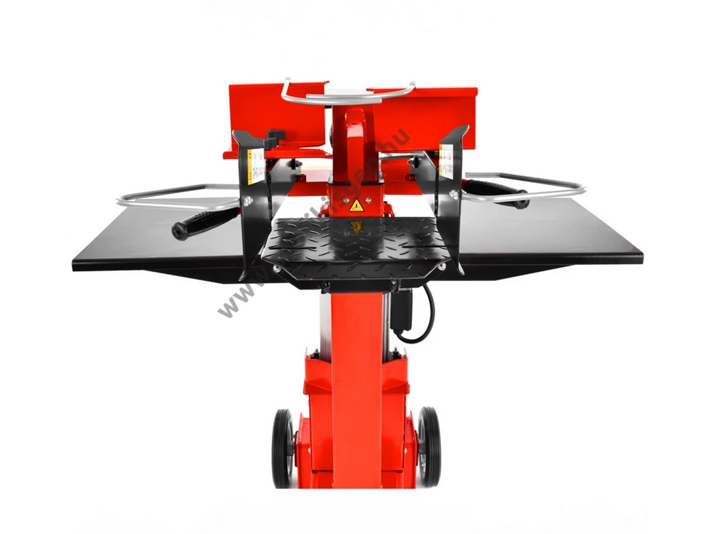HECHT 6070 álló rönkhasító, 7 tonna, 230V, 3000W, hossz: 55cm-ig, kereszthasító külön rendelhető