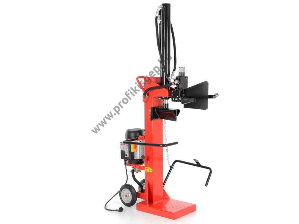 HECHT 6110 álló rönkhasító, 10 tonna, 230V, 3000W, hossz: 70cm-ig