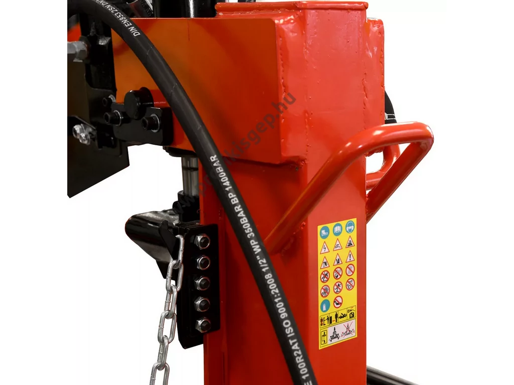 HECHT 6160 álló rönkhasító, 16 tonna, 400V, 4000W, hossz: 100cm-ig