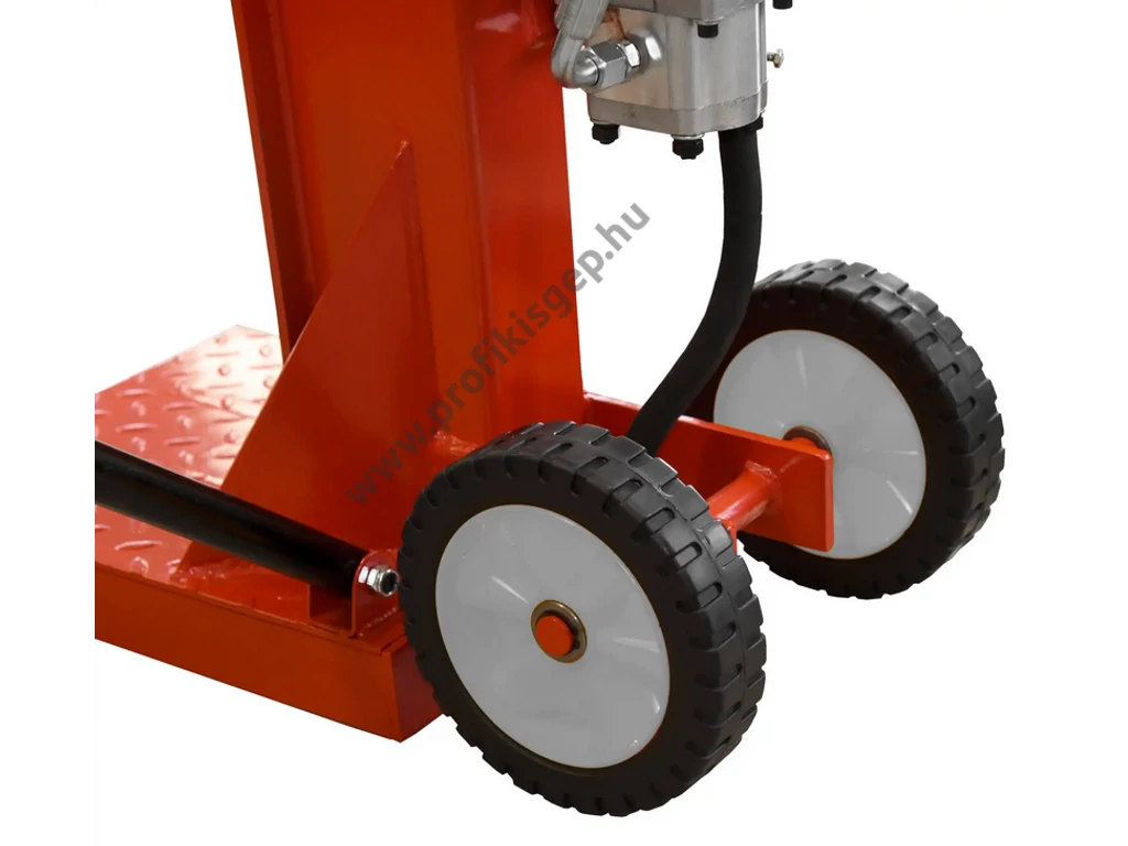 HECHT 6160 álló rönkhasító, 16 tonna, 400V, 4000W, hossz: 100cm-ig