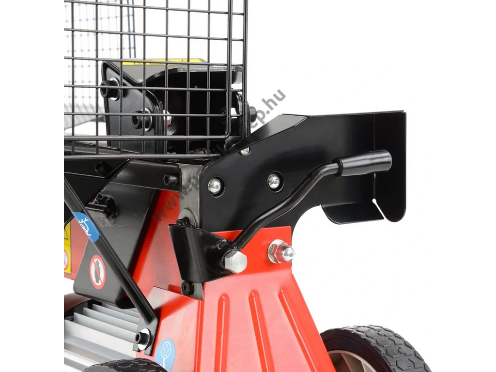 HECHT 6500 vízszintes rönkhasító, 5 tonna, 230V, 2200W, hossz: 52cm-ig, állvány és kereszthasító külön rendelhető