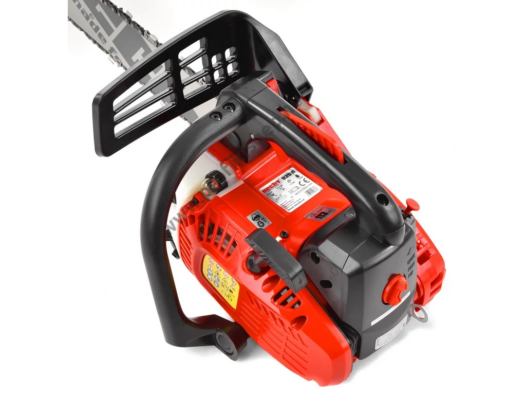 HECHT 925 R Benzinmotoros egykezes láncfűrész 25.4 cm3, 1.0Le, lánc 3/8"-1.3-44 szem, vezető 30cm