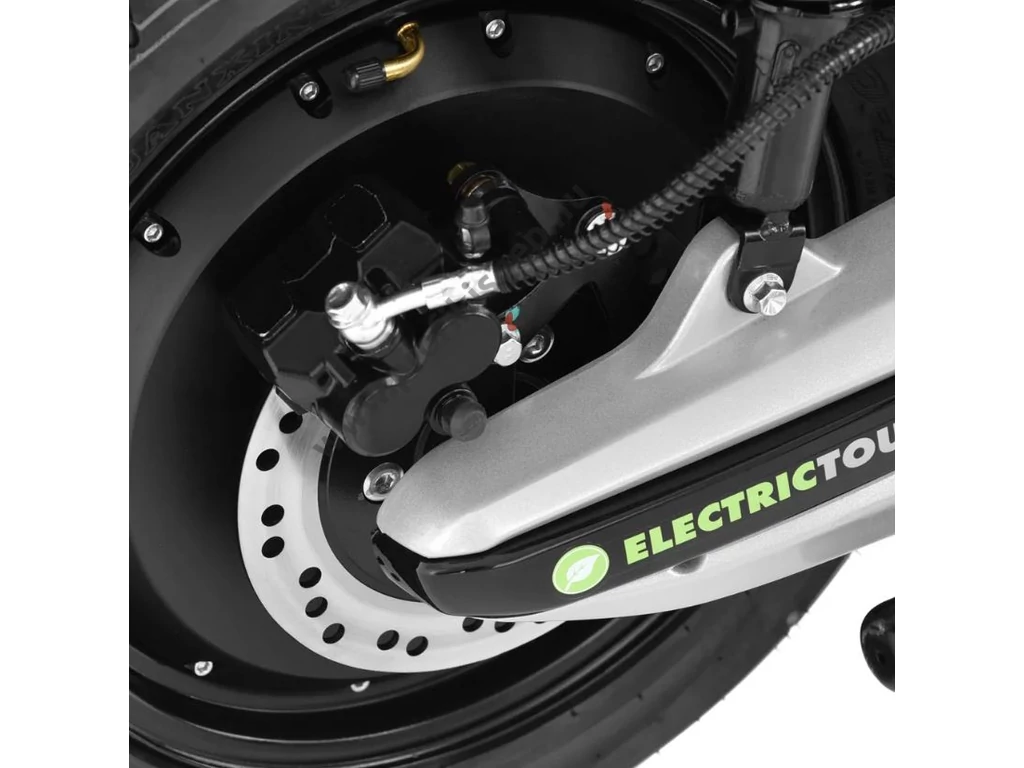 HECHT EQUIS BLACK Akkumulátoros robogó, 72V, 20Ah, 3000W, Max hatótáv: 60km, Max sebesség: 45 km/h, Max: 271kg