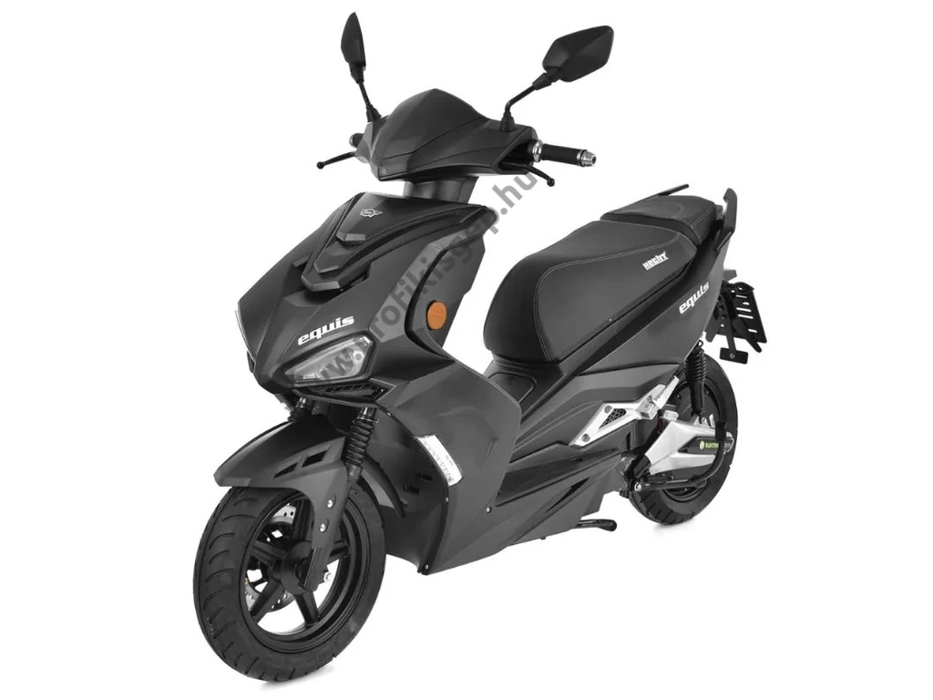 HECHT EQUIS BLACK Akkumulátoros robogó, 72V, 20Ah, 3000W, Max hatótáv: 60km, Max sebesség: 45 km/h, Max: 271kg