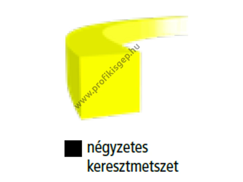 HECHT 10101524 bozótvágó damil, vágószál, 2,4mmx15 méter, szögletes