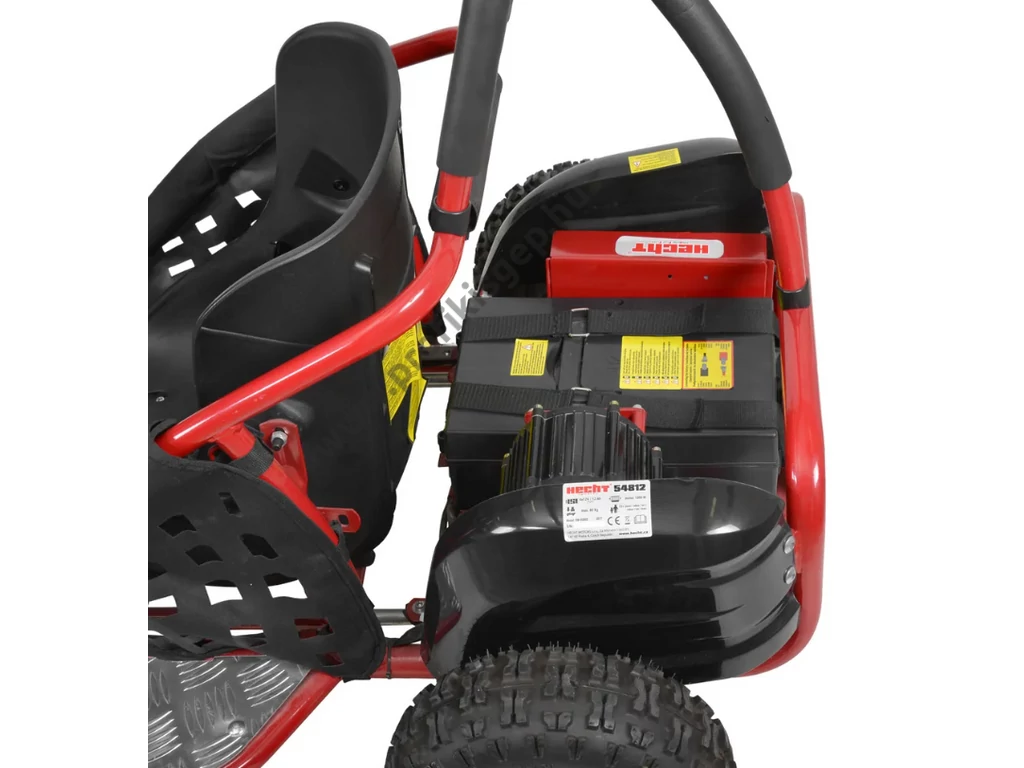 HECHT 54812RED Akkumulátoros kisautó gyerekeknek, 48V, 12Ah, Max: 80kg